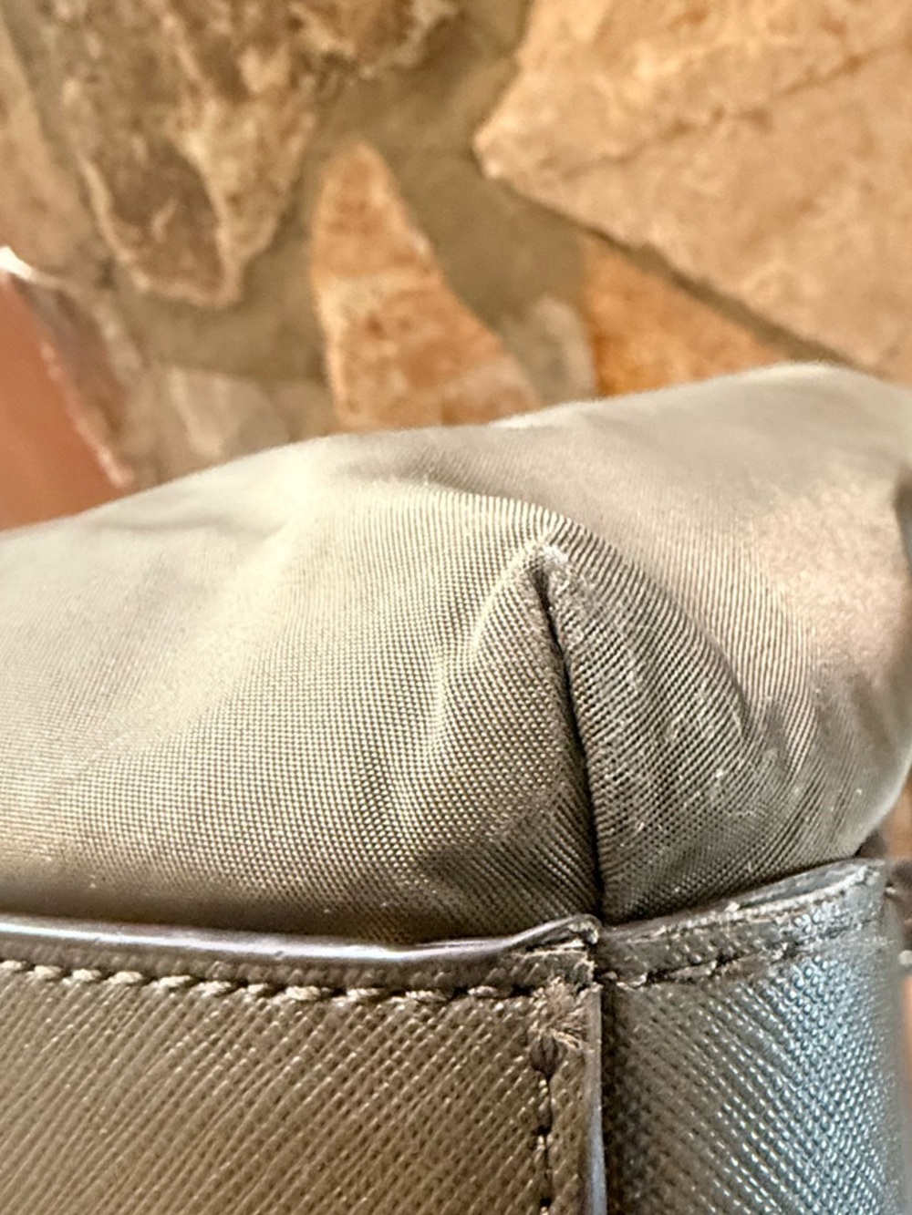 Henri Bendel Olive Green Shoulder Tote Crossbody and or diaper bag - Picture 12 of 12